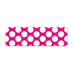 Pink Polkadot Bumper Sticker by Zandiepants