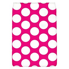 Pink Polkadot Removable Flap Cover (large) by Zandiepants