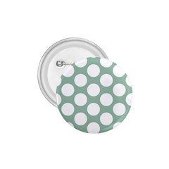 Jade Green Polkadot 1 75  Button by Zandiepants