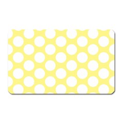 Yellow Polkadot Magnet (rectangular) by Zandiepants