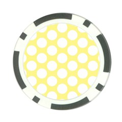 Yellow Polkadot Poker Chip (10 Pack) by Zandiepants