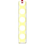 Yellow Polkadot Large Bookmark Front