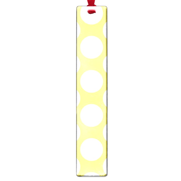 Yellow Polkadot Large Bookmark