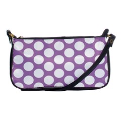 Lilac Polkadot Evening Bag by Zandiepants