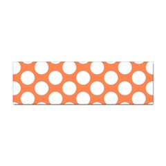 Orange Polkadot Bumper Sticker 10 Pack by Zandiepants