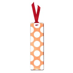 Orange Polkadot Small Bookmark by Zandiepants