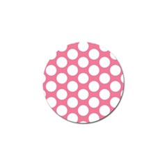 Pink Polkadot Golf Ball Marker 10 Pack by Zandiepants