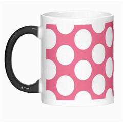 Pink Polkadot Morph Mug by Zandiepants