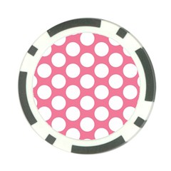 Pink Polkadot Poker Chip (10 Pack) by Zandiepants