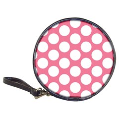 Pink Polkadot Cd Wallet by Zandiepants