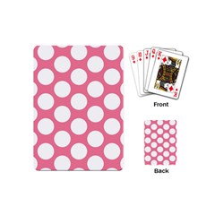 Pink Polkadot Playing Cards (mini) by Zandiepants