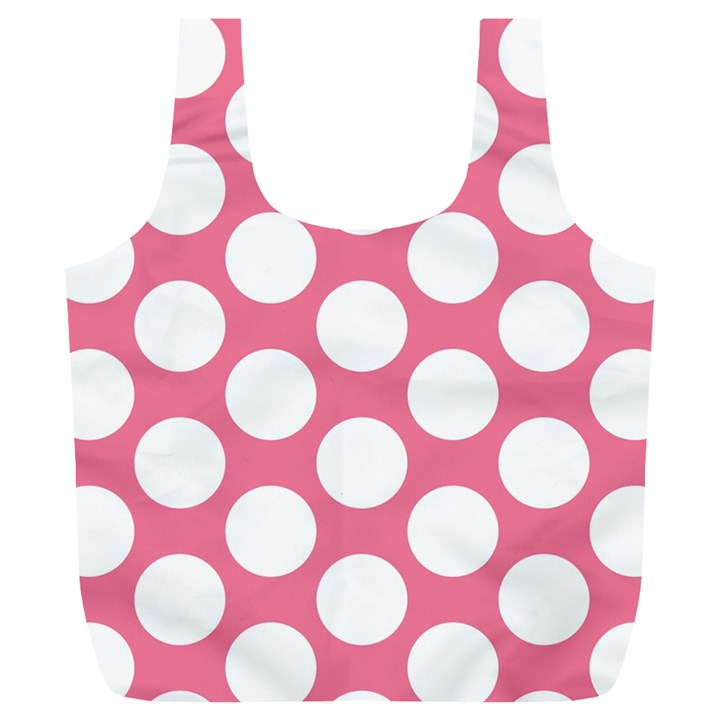 Pink Polkadot Reusable Bag (XL)