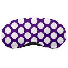 Purple Polkadot Sleeping Mask by Zandiepants