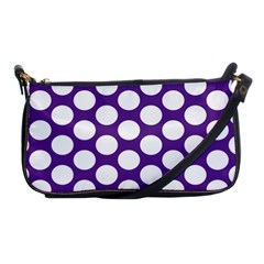 Purple Polkadot Evening Bag by Zandiepants