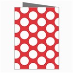 Red Polkadot Greeting Card Right