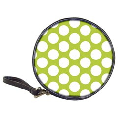 Spring Green Polkadot Cd Wallet by Zandiepants