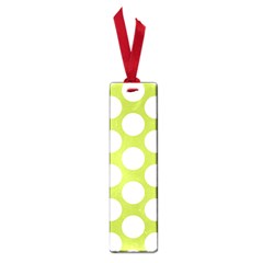 Spring Green Polkadot Small Bookmark by Zandiepants