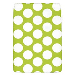 Spring Green Polkadot Removable Flap Cover (large) by Zandiepants