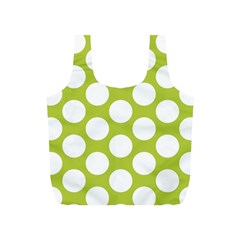 Spring Green Polkadot Reusable Bag (s) by Zandiepants