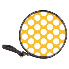 Sunny Yellow Polkadot Cd Wallet by Zandiepants