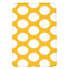 Sunny Yellow Polkadot Removable Flap Cover (small) by Zandiepants