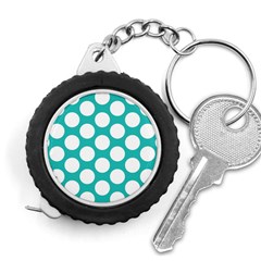 Turquoise Polkadot Pattern Measuring Tape by Zandiepants