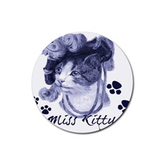 Miss Kitty Blues Drink Coasters 4 Pack (round) by misskittys