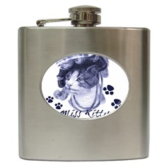 Miss Kitty Blues Hip Flask by misskittys