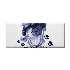 Miss Kitty Blues Hand Towel by misskittys