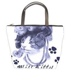 Miss Kitty Blues Bucket Handbag by misskittys