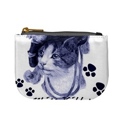 Miss Kitty Blues Coin Change Purse by misskittys