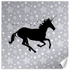 Unicorn On Starry Background Canvas 12  X 12  (unframed) by StuffOrSomething