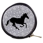 Unicorn on Starry Background Mini Makeup Case Front