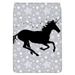 Unicorn on Starry Background Removable Flap Cover (Large) Front