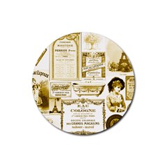 Parisgoldentower Drink Coaster (round) by misskittys