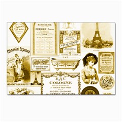 Parisgoldentower Postcard 4 x 6  (10 Pack)