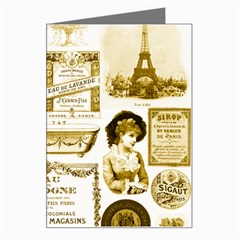 Parisgoldentower Greeting Card