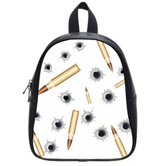 Bulletsnbulletholes School Bag (small) by misskittys