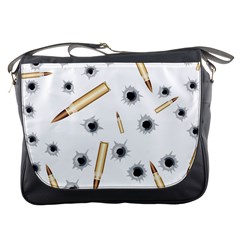 Bulletsnbulletholes Messenger Bag by misskittys