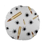 Bulletsnbulletholes 15  Premium Round Cushion  Front