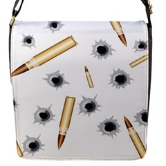 Bulletsnbulletholes Flap Closure Messenger Bag (small) by misskittys