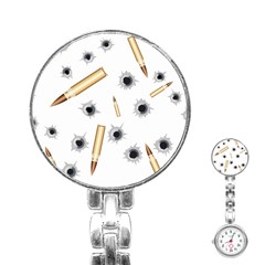 Bulletsnbulletholes Stainless Steel Nurses Watch by misskittys