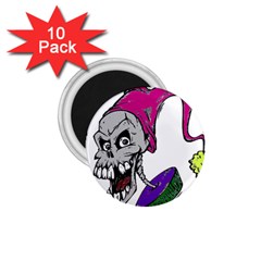 Vaping Jester 1 75  Button Magnet (10 Pack) by VapeHead