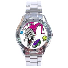 Vaping Jester Stainless Steel Watch by VapeHead