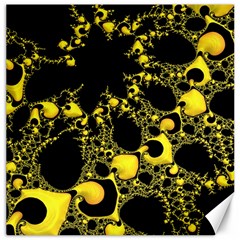 Special Fractal 04 Yellow Canvas 12  X 12  (unframed) by ImpressiveMoments