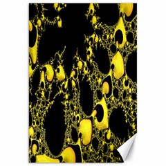 Special Fractal 04 Yellow Canvas 20  X 30  (unframed) by ImpressiveMoments