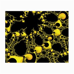 Special Fractal 04 Yellow Glasses Cloth (small, Two Sided) by ImpressiveMoments