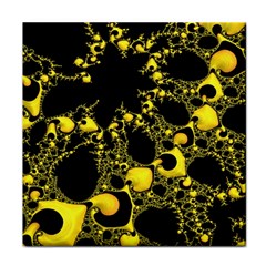 Special Fractal 04 Yellow Face Towel by ImpressiveMoments