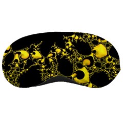 Special Fractal 04 Yellow Sleeping Mask by ImpressiveMoments