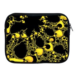 Special Fractal 04 Yellow Apple Ipad Zippered Sleeve by ImpressiveMoments